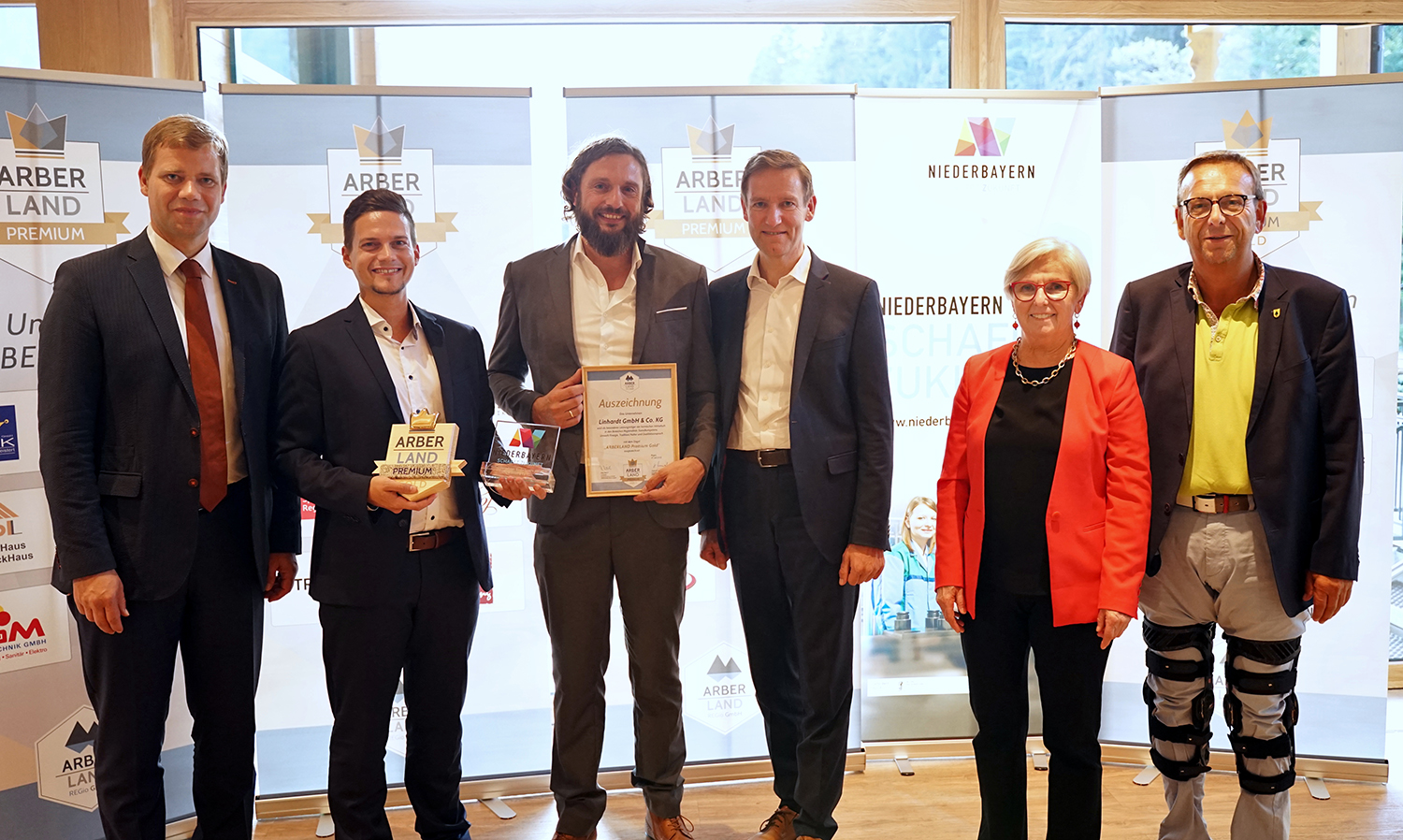 Herkunfts- und QualitÃ¤tssiegel â€žARBERLAND Premium Goldâ€œ â€“ Wir habenÂ´s in der Tasche!