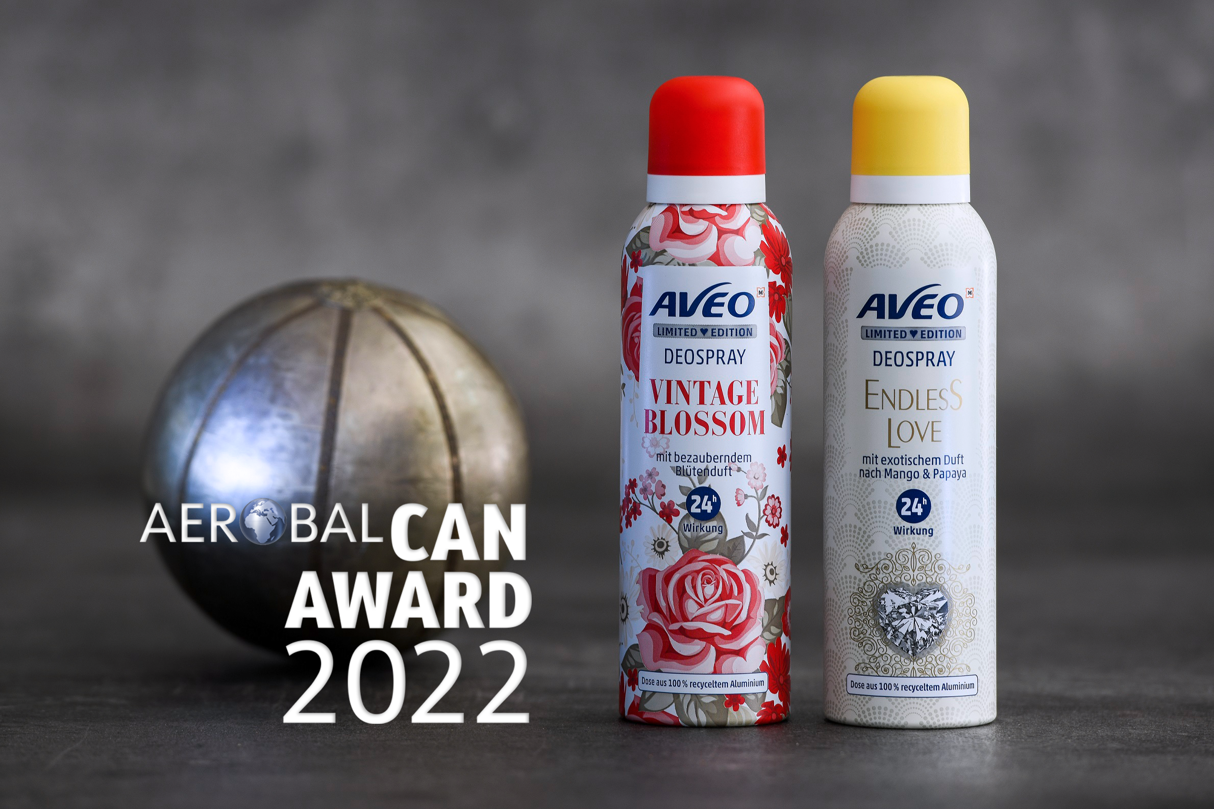 Gewinner des World Aluminium Aerosol Can Award 2022 – Wir sind mit dabei!