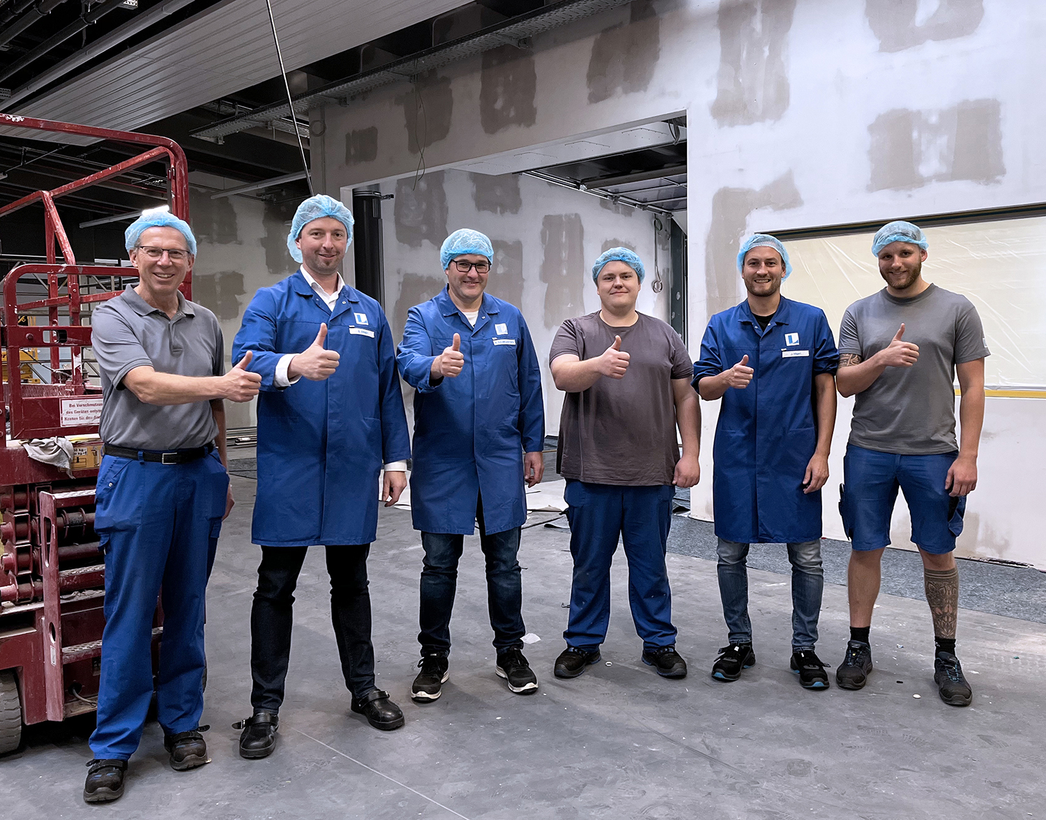 Einzug in den neuen Technikbereich Viechtach!