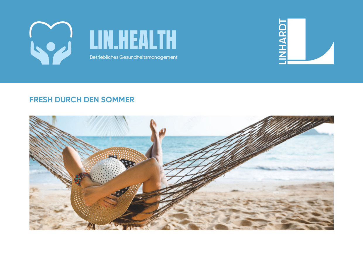 LIN.HEALTH â€“ Tipps bei Sommerhitze