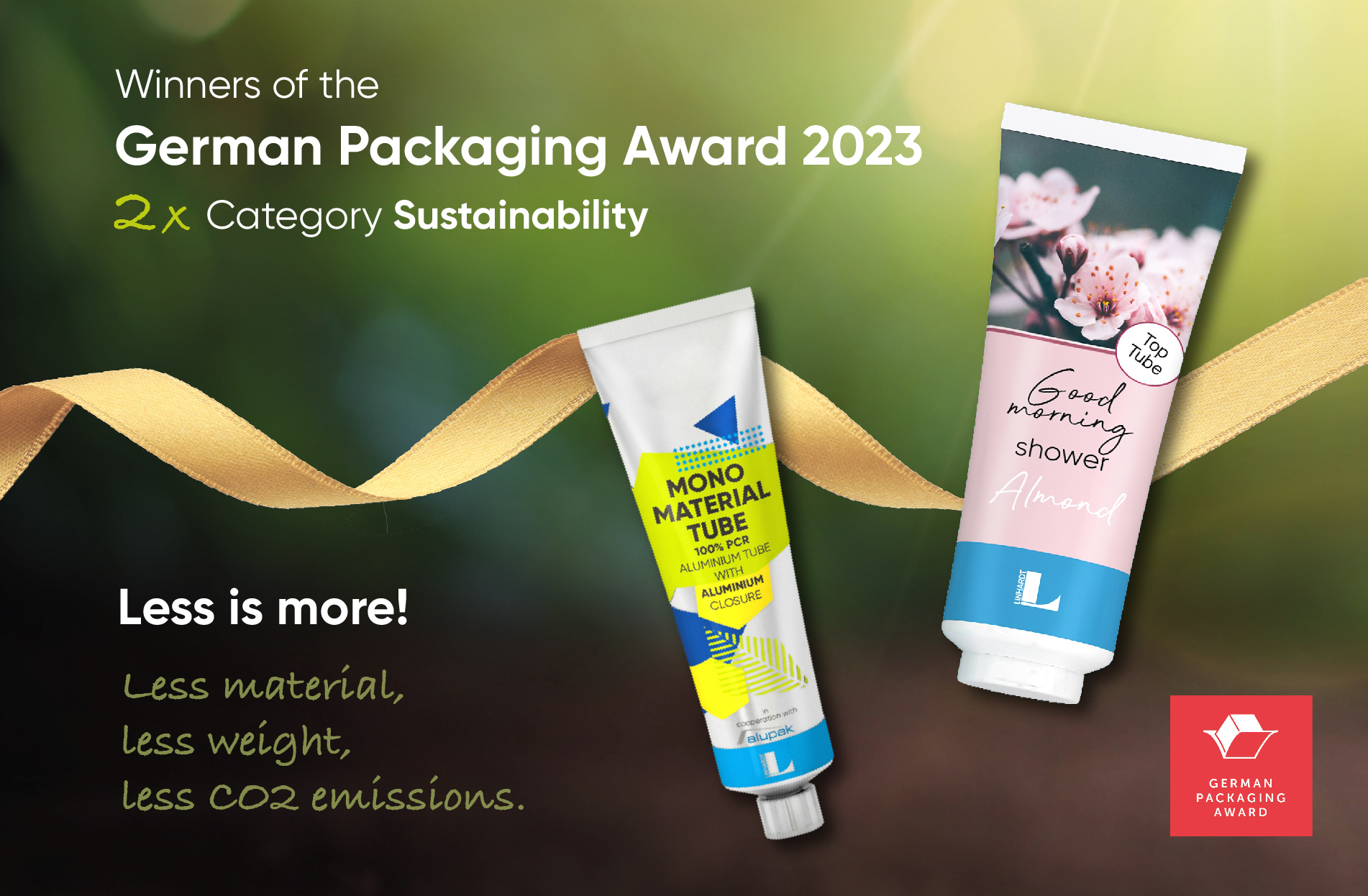 Doppelter Gewinner beim Deutschen Verpackungspreis 2023!