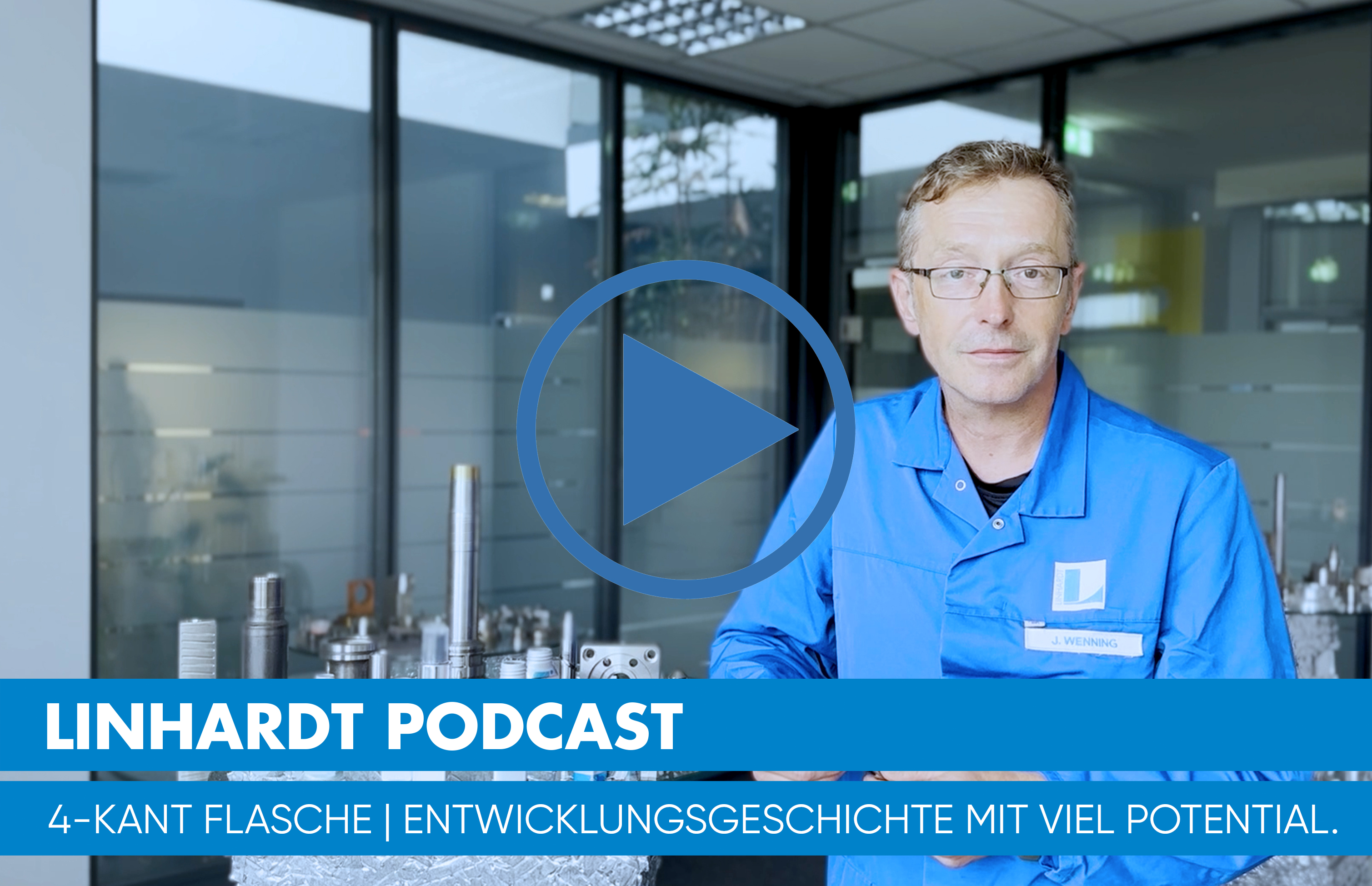 Die 4-Kant Flasche – Entwicklungsgeschichte mit viel Potential!