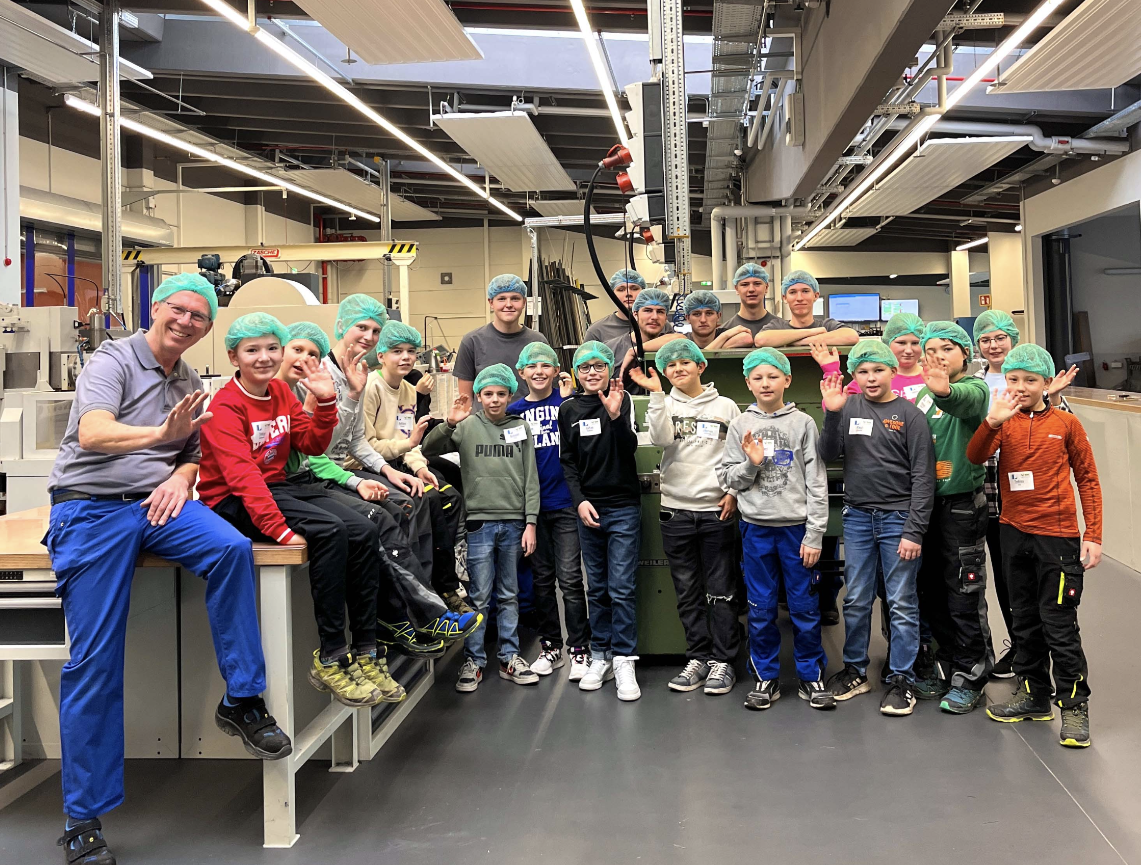 LINHARDT begeistert junge Technikfans