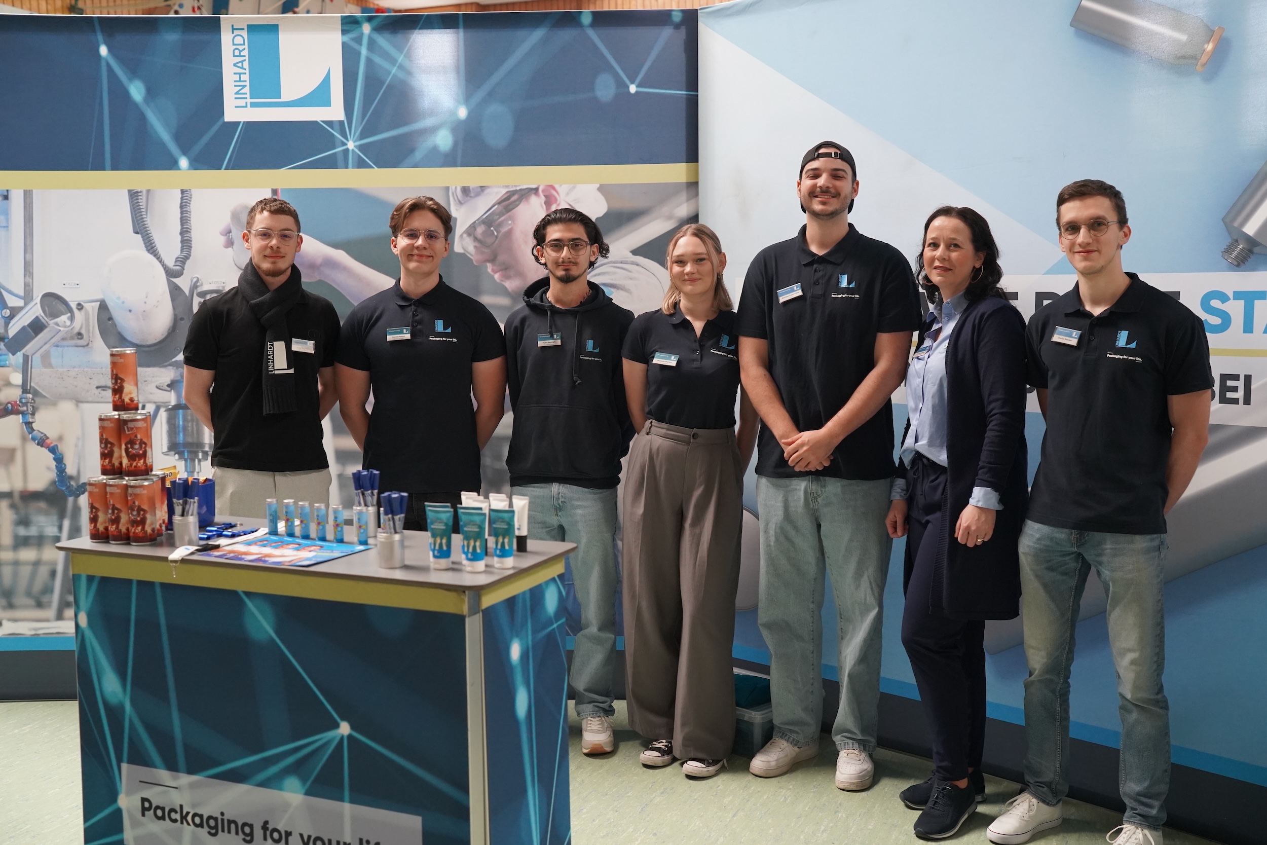 Azubis auf dem Markt der Berufe in Ubstadt!