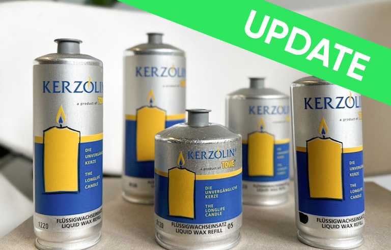 Update: Kerzoline zu verschenken!