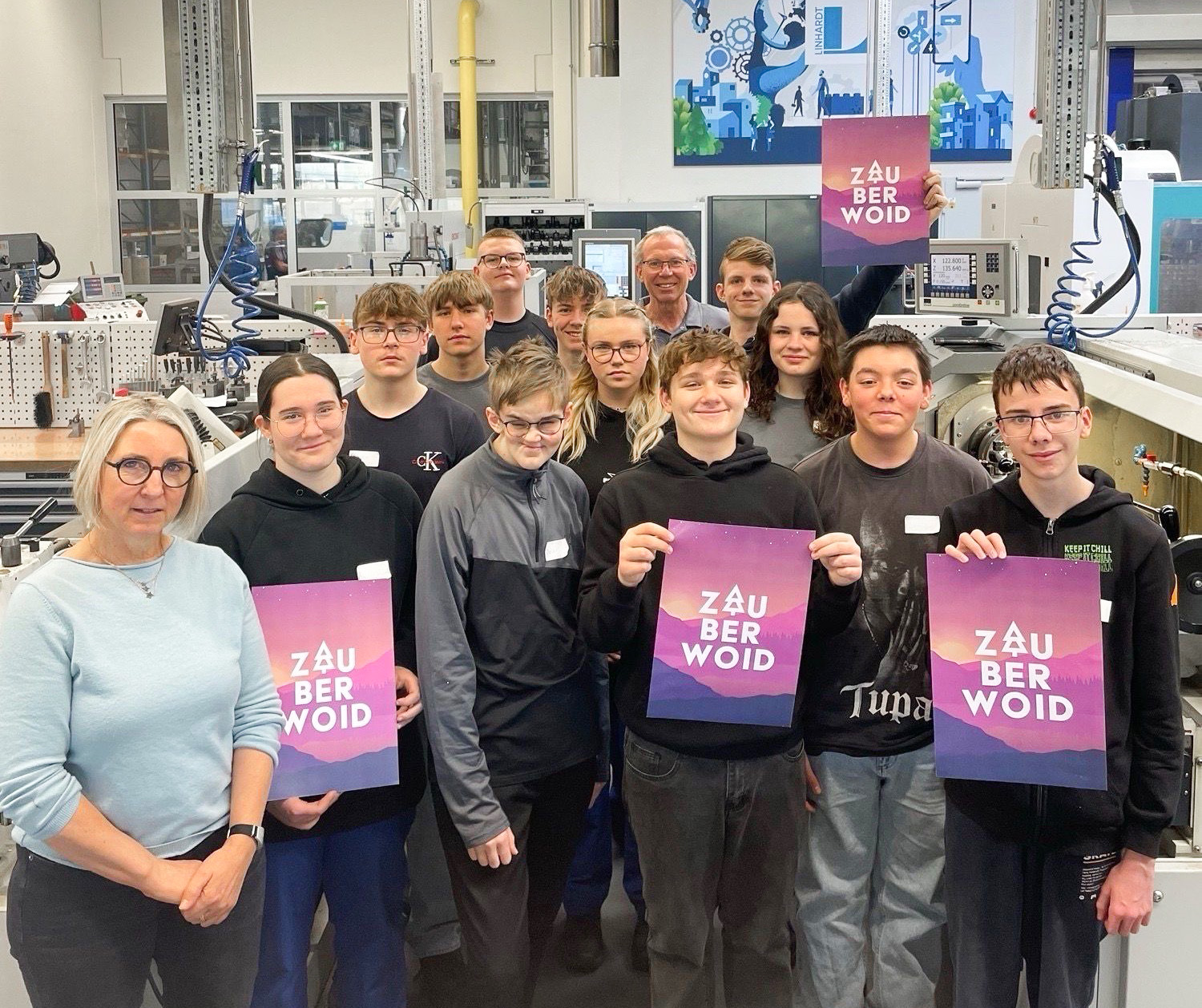 Zauberwoid meets LINHARDT – SchÃ¼ler bauen “Vier gewinnt”