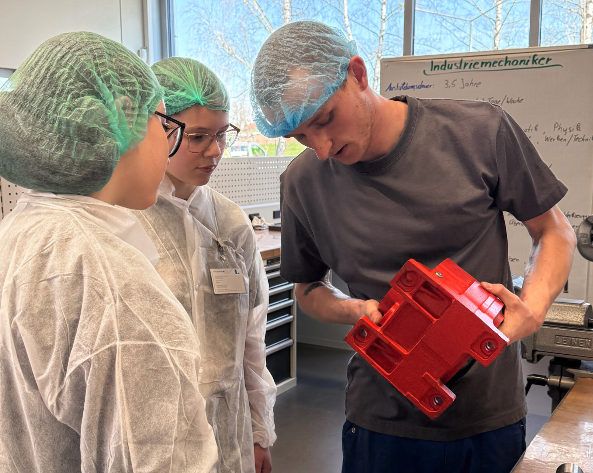 Schnuppertag in typische MÃ¤nnerberufe – GirlÂ´s Day bei LINHARDT