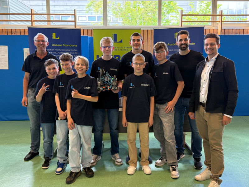 LINHARDT unterstÃ¼tzt junge TÃ¼ftler!