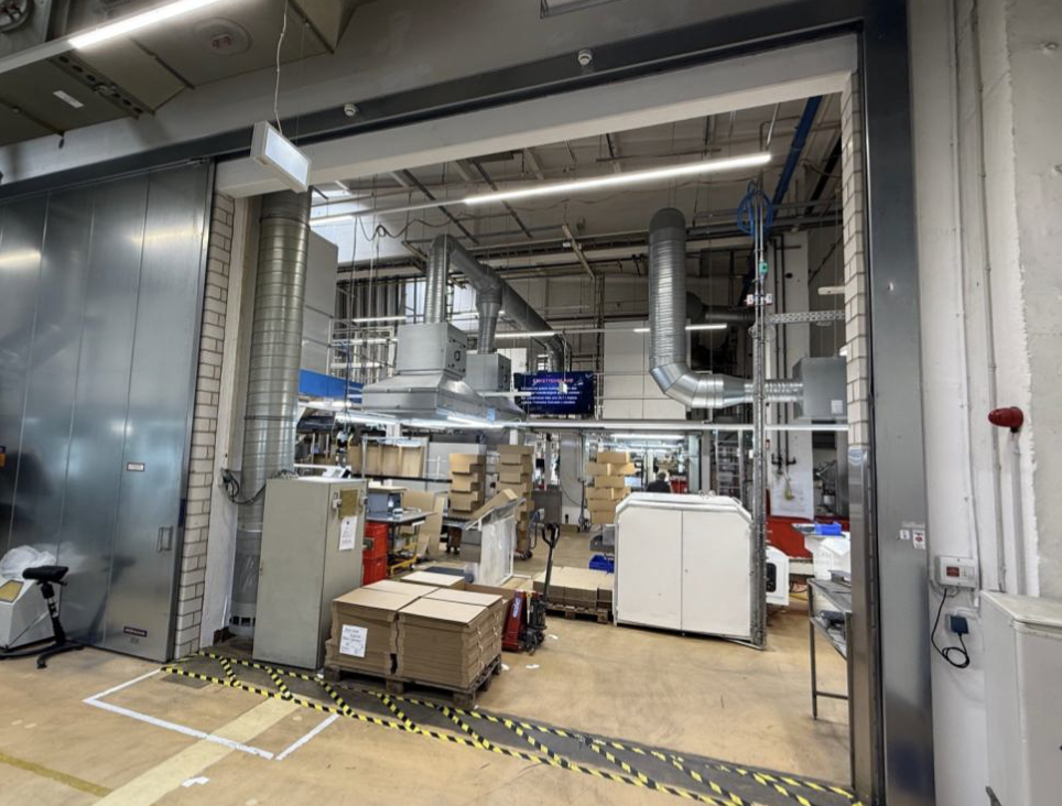 BaumaÃŸnahmen zum Brandschutz am Standort Pausa